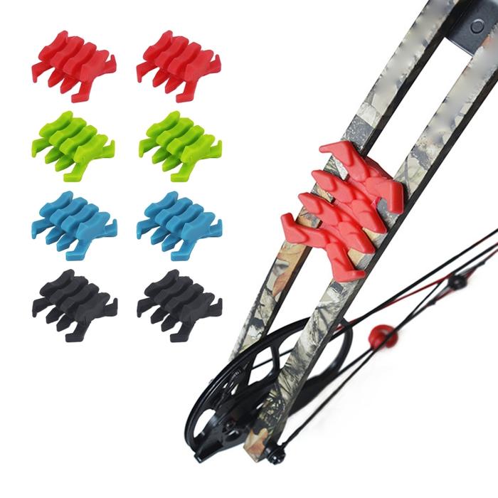 Terlaris, 2Pcs/pack Rubber Archery Bow Limbs Vibration Damper