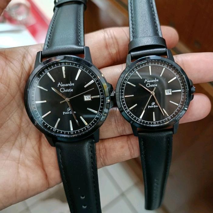 Jam COUPLE ORIGINAL Alexandre Christie Ac 1014 MD/LD Stainless