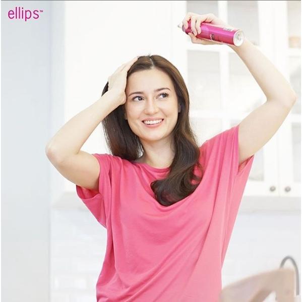 PERA378 ELLIPS DRY SHAMPOO 200 ML FOR ALL HAIR TYPES - Breeze (Hijau)