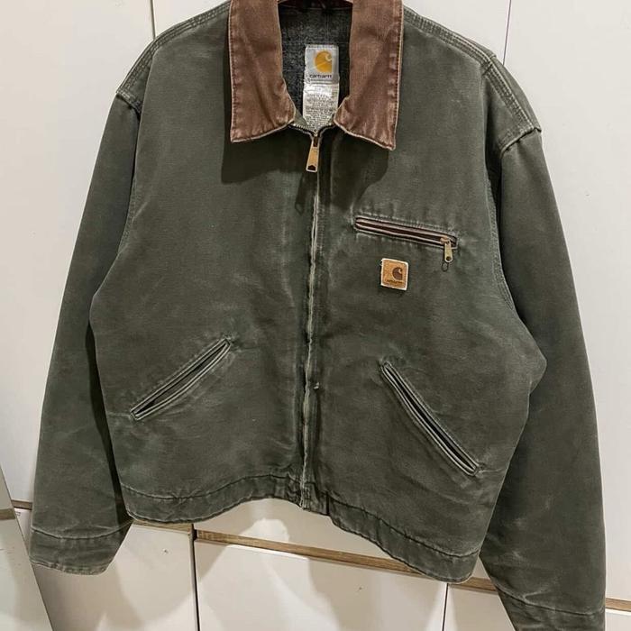 Carhartt detroit moss green original vintage