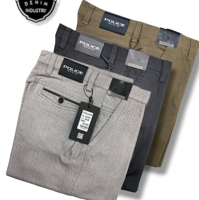 Celana Officer Pria POLICE DENIM ORIGINAL
