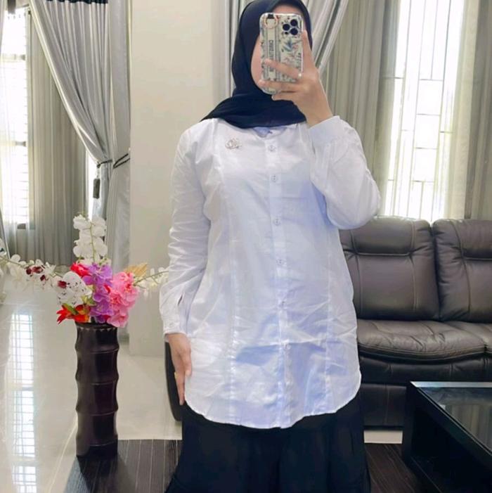 Manda Tunik Putih Terbaru