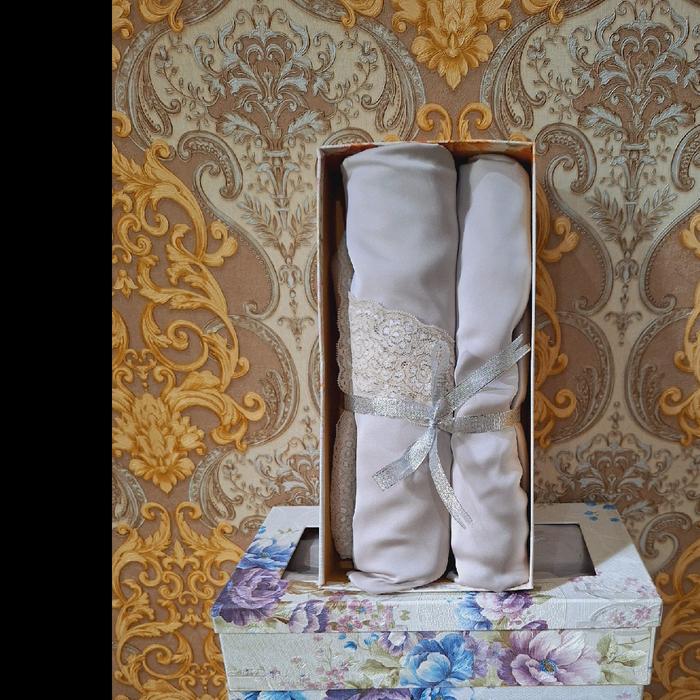 Mukena HaNa series elok warna cream