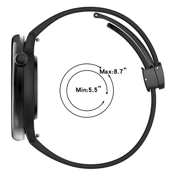 Strap Silicone Tali Magnetic Buckle Aolon Watch Gt5 Pro 2024 Good Quality
