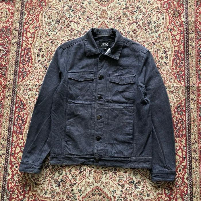 Jaket Spao for Men jeans work jacket jacket  Vintage Denim work jacket i574