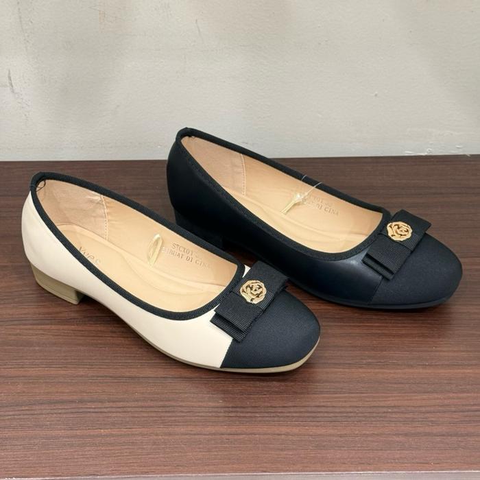 St.yves STCX01 sepatu low heels hak tahu wanita 36-40