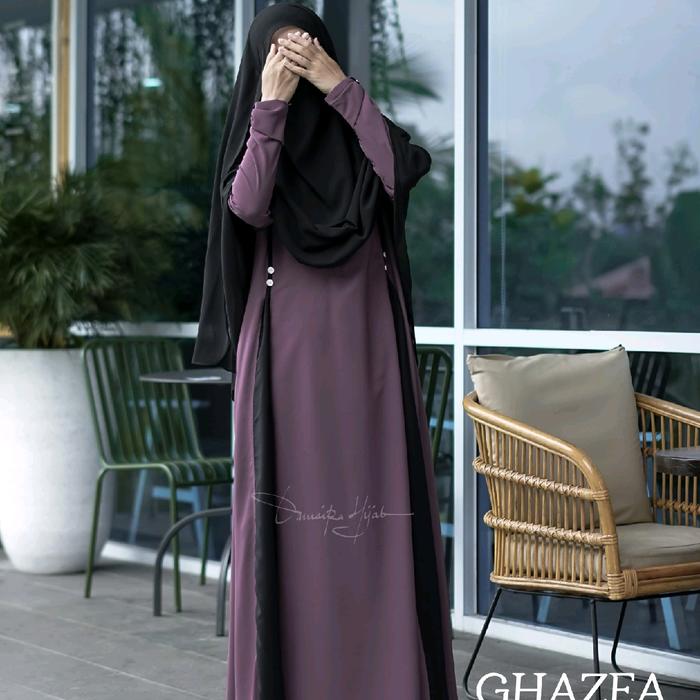 Gamis set Ghazea by damaira hijab