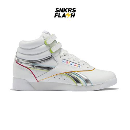 Sepatu Sneakers Wanita REEBOK FREESTYLE JUST DANCE WHITE - GZ1401