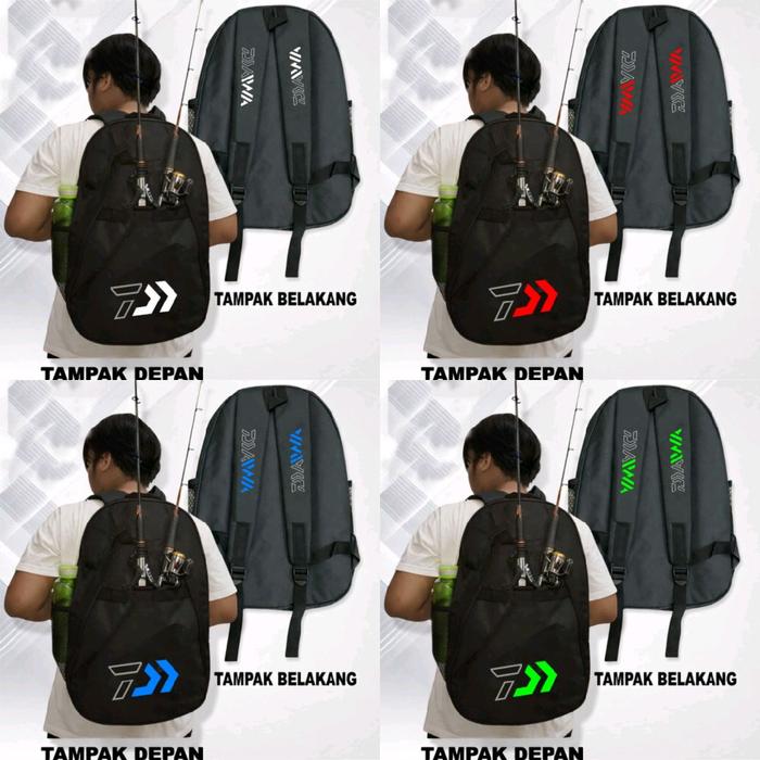 Tas Ransel Mancing multifungsi - tas pancing murah - tas pancing bisa isi banyak perlengkapan mancin