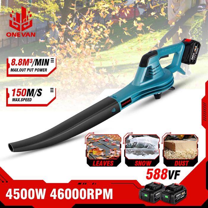588VF 6Gears Cordless leaf Blower Cordless Blower Electric Air Blower