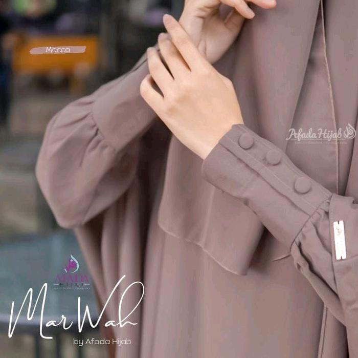 Marwah Series Gamis Muslim Wanita Syar'i by Afada Hijab