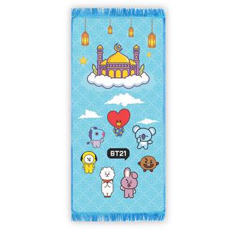 Sajadah Anak Karakter BTS icon Kado Hadiah Ultah Souvenir Kelulusan Juara Naik Kelas Ulang Tahun 87 