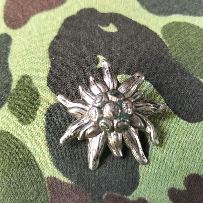 pin jadul pin tentara jerman jadul pin edelweis nasi jerman pin topi tentara nasi jerman jadul pin g
