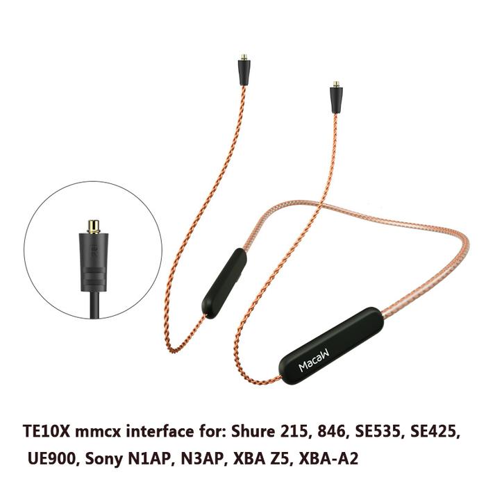 Bluetooth 5.0 Aptx  Upgrade Cable 0.78mm 2pin A2dc Ie80 IM40