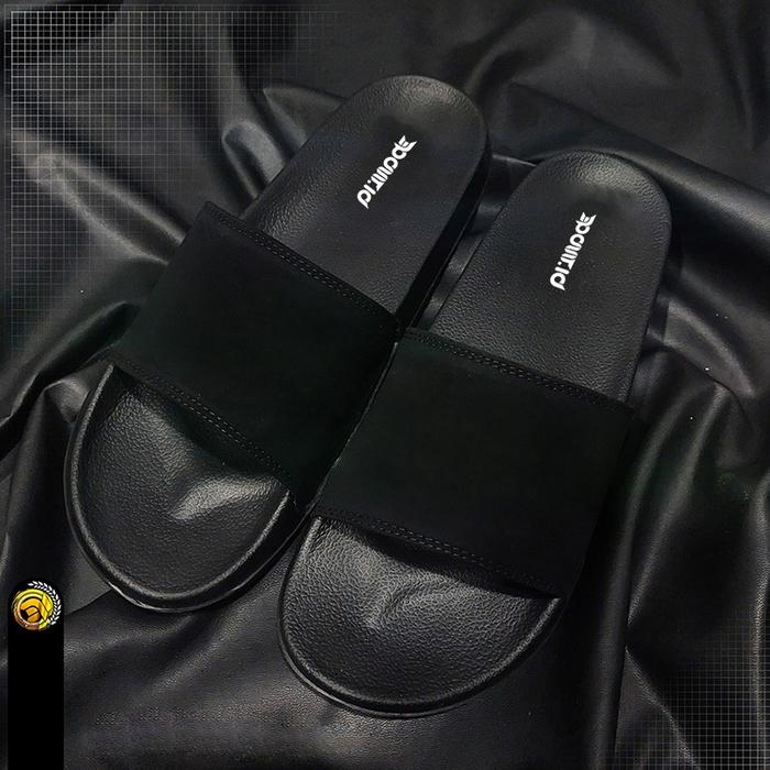 Sandal Pria Hitam Polos Original 3POINT.ID