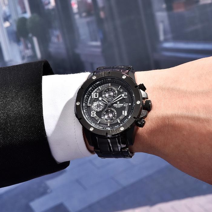 Jonas JASMIN 5371 JAM TANGAN PRIA CHRONOGRAPH STAINLESS STEEL - WATCHES