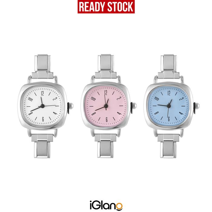 Jam Tangan Italian Charm Bracelet - Italian Charm Watch - Jam Tangan Wanita - ICR016