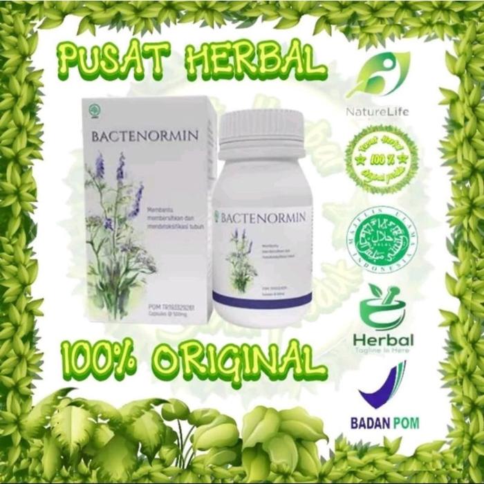 BACTENORMIN ASLI 100% ORIGINAL OBAT ANTI PARASIT DAN PEMBASMI BAKTERI HERBAL RESMI BPOM