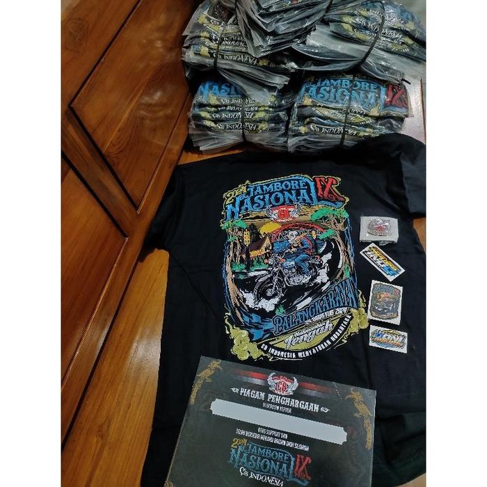 Kaos Jamnas Cb Palangkaraya 2024 Original Free Piagam Pin Cor Dan Stiker