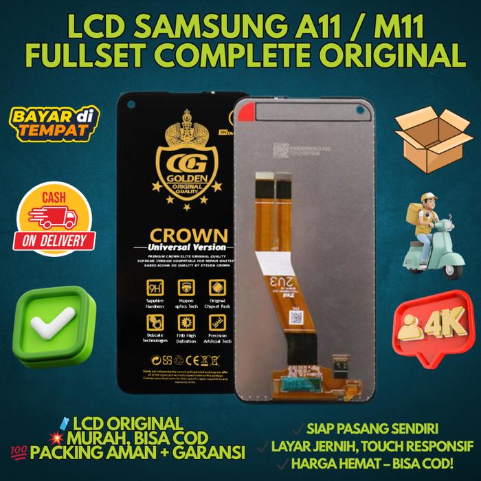 LCD SAMSUNG A11 / A115 / M11 / M115 ✅ Bisa COD ✅ Siap Pasang Sendiri ✅ Original & Aman Packing