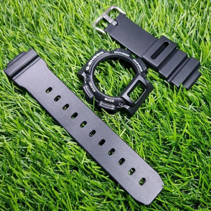 BNB BEZEL N STRAP GSHOCK G-SHOCK DW9052 DW-9052 BLACK WHITE