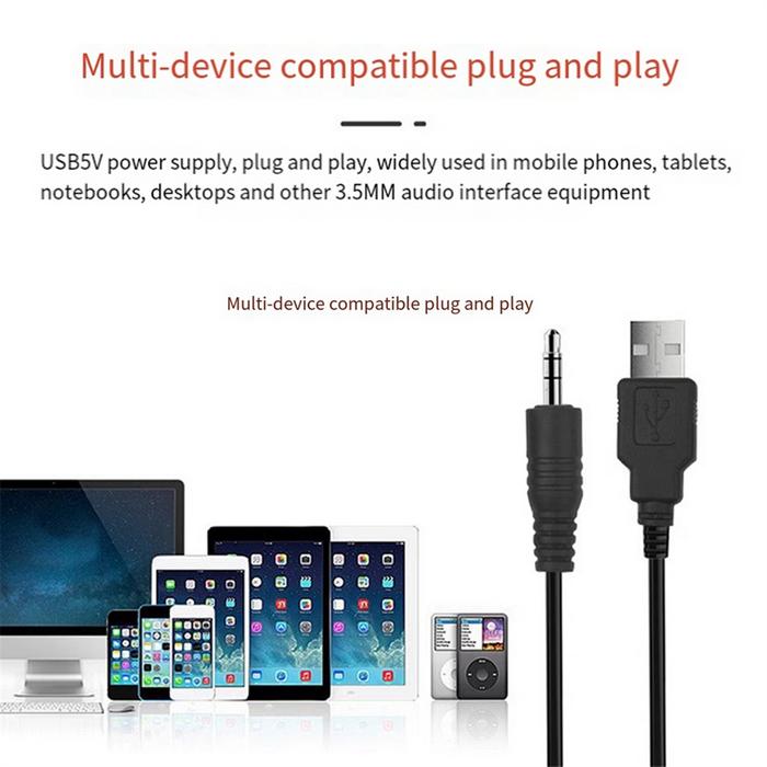 Paste Monitor External Sound Desk Computer Sound Surround Hidden Mini USB Speaker DIY Desktop Speake