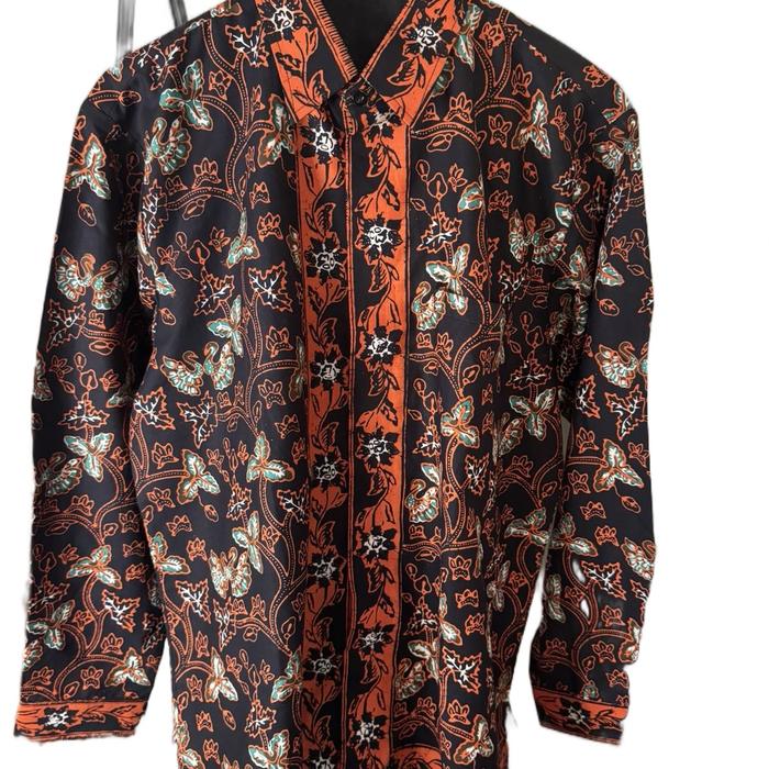 Batik Jambi Lengan Panjang Pria - Model Terbaru