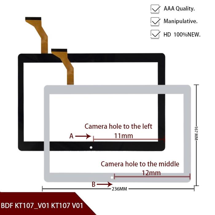 Panel Sentuh Tablet Sensor Kaca Digitizer Pengganti Untuk Bdf
