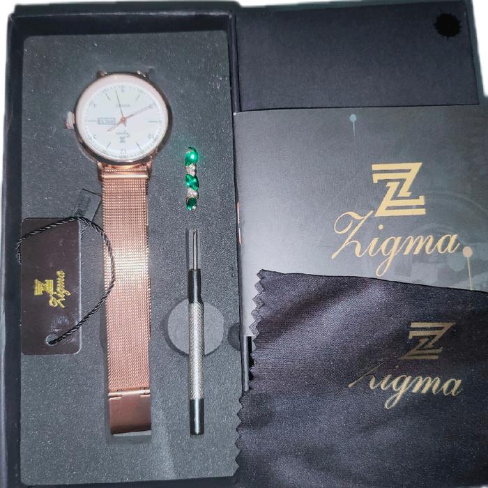 jam tangan pria analog zigma wateresistant