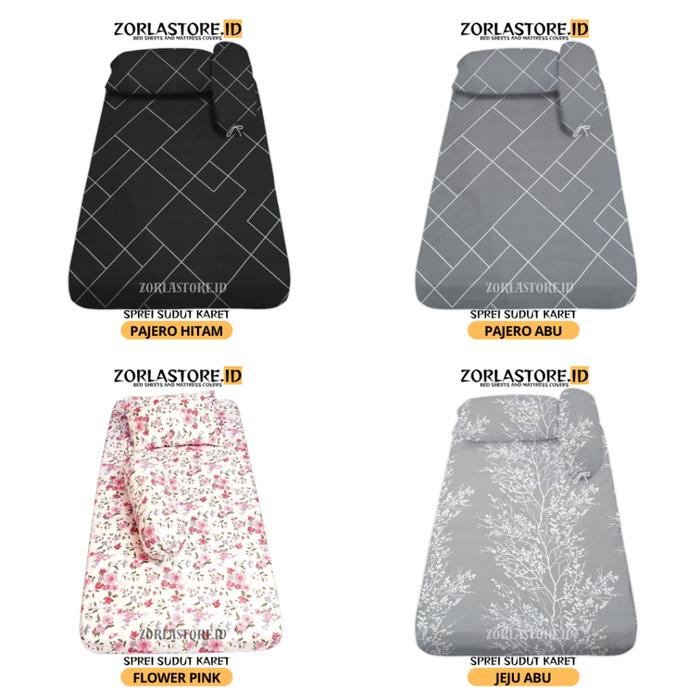 Sprei 100x200 sprei single 100x200 tinggi 10 20cm