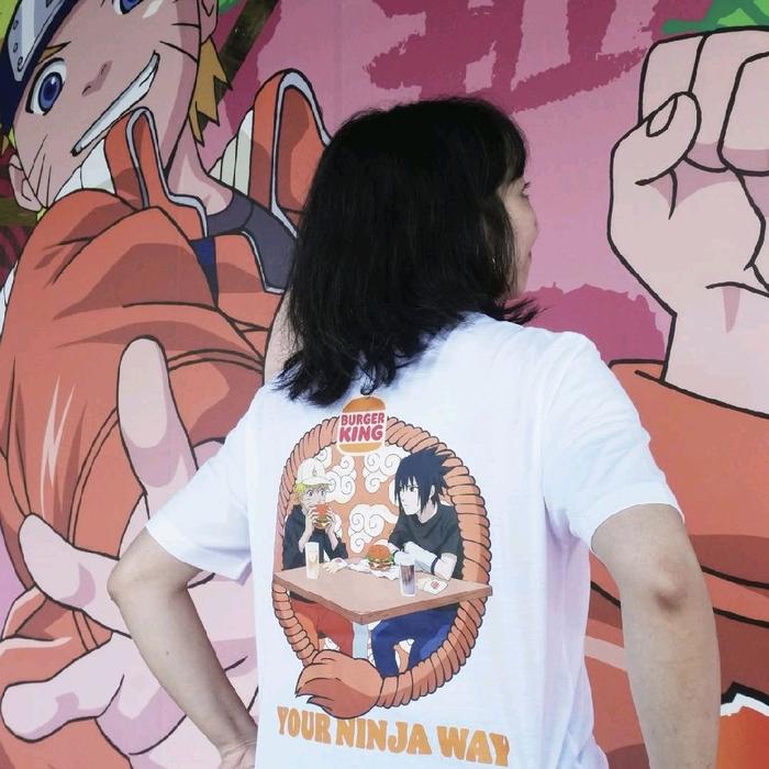 Kaos Naruto Burger King Malaysia