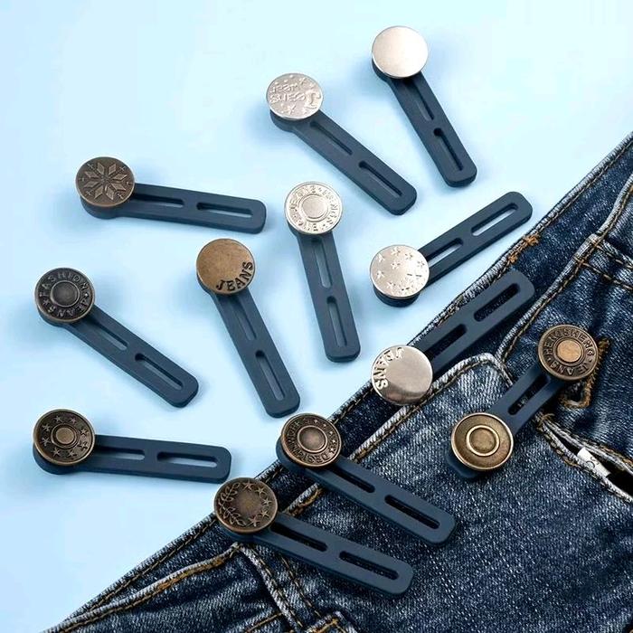 Kancing Pembesar Celana Jeans Adjustable Silikon