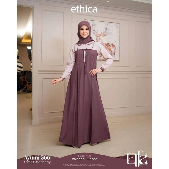 Safitiri Gamis Ethica 2026 || Sarimbit Keluarga 2026 || Gamis || Busui || Gamis 2026 || Cod || Ga