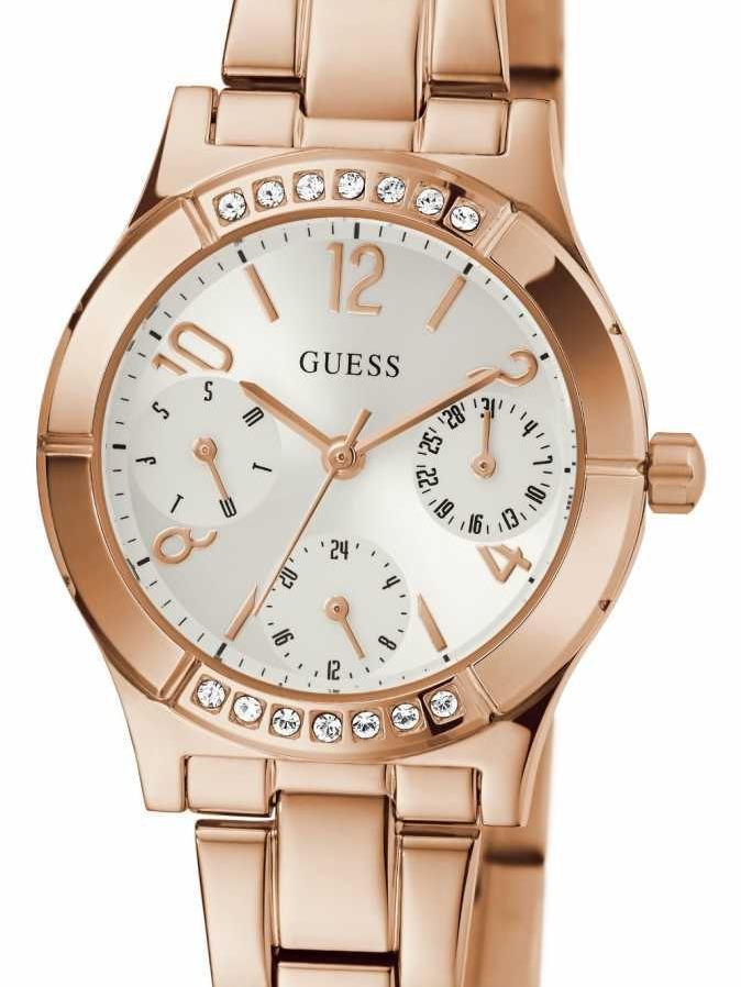 Guess Gw0413L3 Piper Jam Tangan Wanita Analog Rose Gold