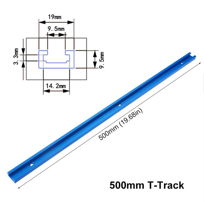 Alloy Miter Jig 300-600mm T-Track T-Slot Miter Jig For Woodworking