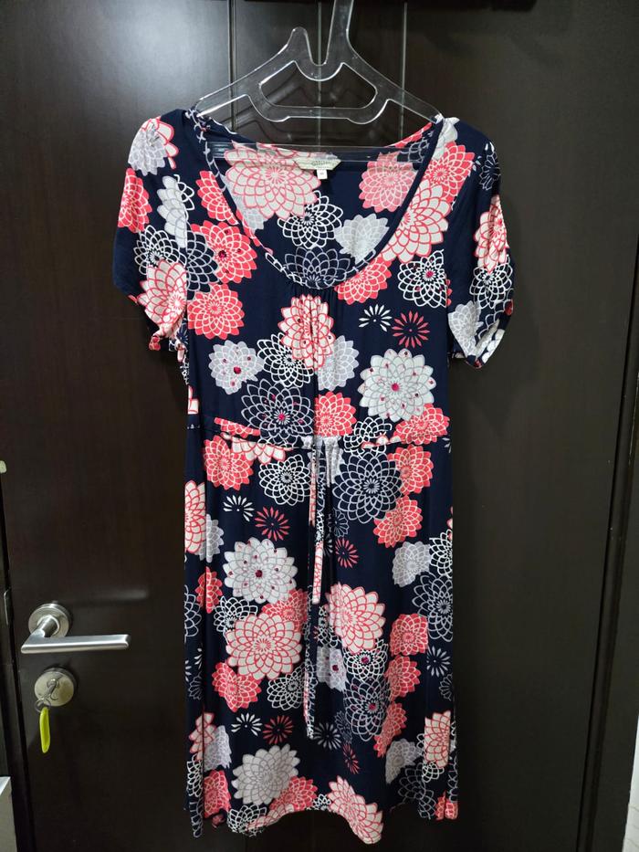Preloved Dress Bunga Dress casual bunga