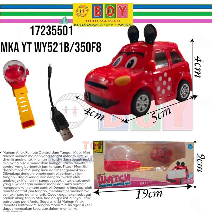 TokoBoyMainan MKA YT WY521B/350F8
