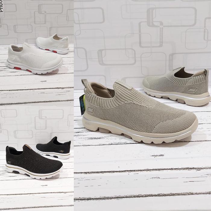 TERMURAH Sepatu Skechers Gowalk 5 Enlighten Women / en lighten / Go walk / Skecher / Slip On wanita 