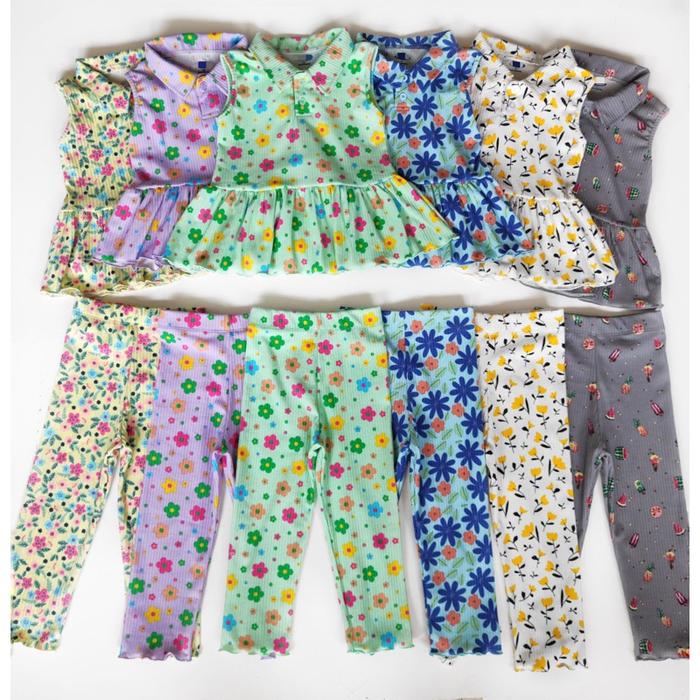 Setelan Anak Perempuan Branded Cmt Sz 12345 Bahan Katun Adem Terlaris