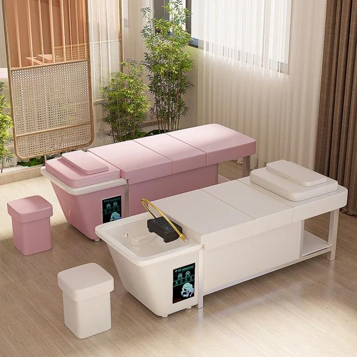 Head Spa Shampoo Chair Wash Hair Salon Hairdressers Head Spa Bed Massage Professionals Lavacabezas S