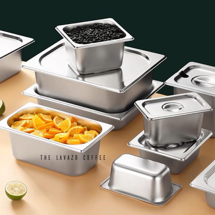Food Pan Stainless Steel | Gastronom Pan | Wadah Makanan Prasmanan
