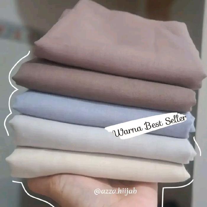 Hijab Paris Premium Segi empat free Cempol Rambut Cantik dan Nyaman