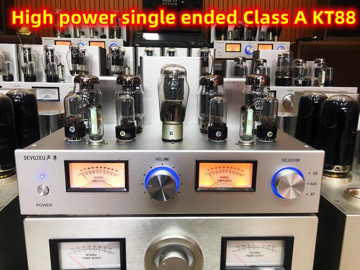 25W*2 KT88 Handmade scaffold fever double bile duct rectifier high-power amp single ended Class A, K