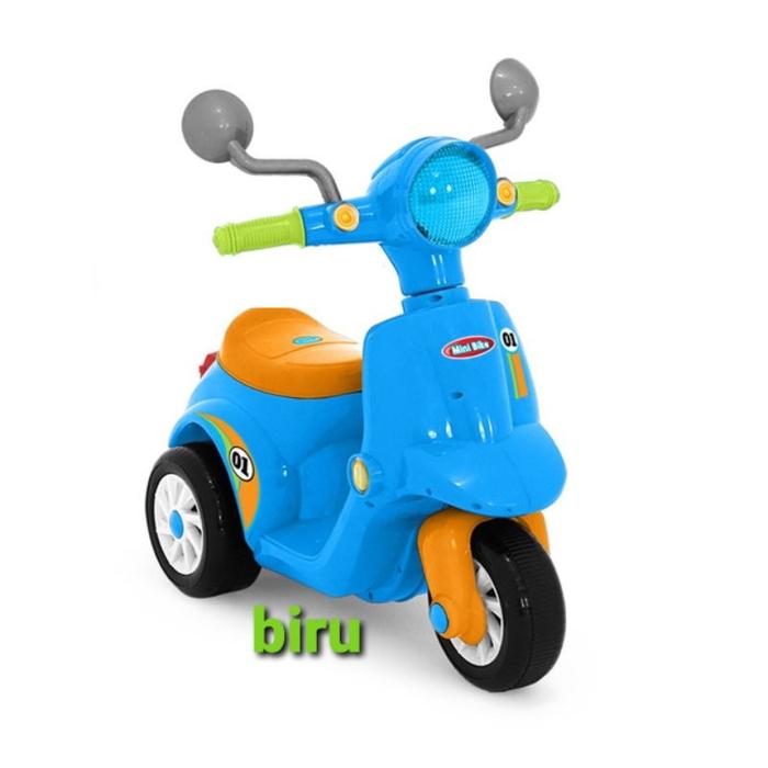 ( BISA ) MAINAN SCOOTER DORONG ANAK / MOTOR DORONG MINI BIKE / MOTOR VESPA MINI BIKE SHP MB 691