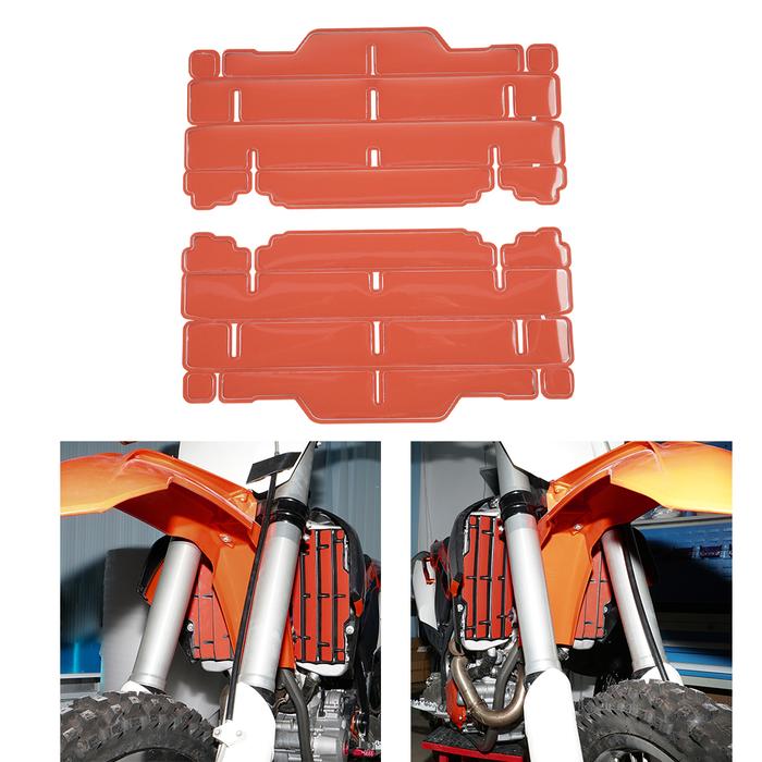 Radiator Guard Decal Stickers Background For KTM 125 150 250 300 SX