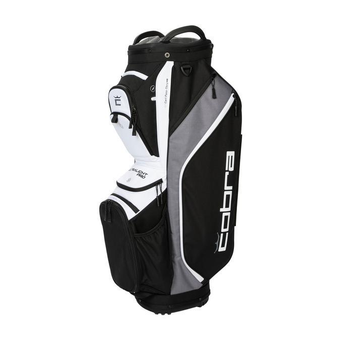 PREMIUM Tas Golf Bag Cobra ULTRALIGHT PRO Cart Bag - Black/White