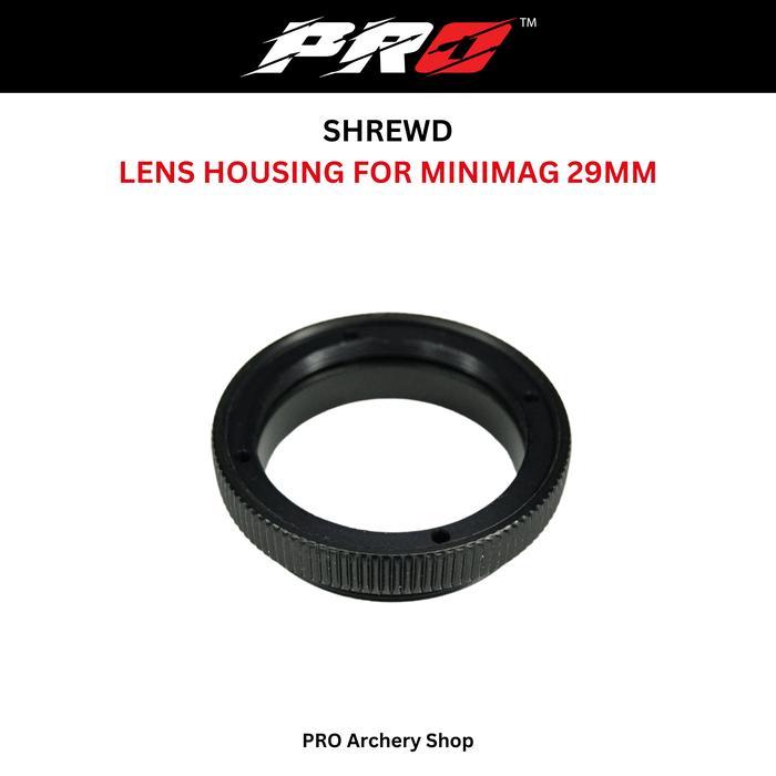 SHREWD LENS HOUSING FOR SCOPE MINIMAG 29MM BUSUR PANAHAN COMPOUND BOW | ACCESSORIES SCOPE SHREWD ORI