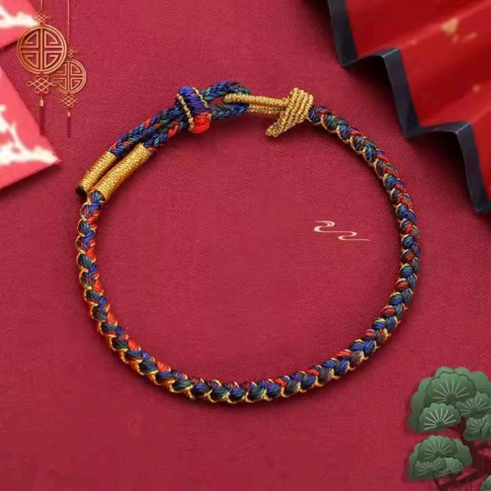 Handmade Dragon Scale Knot Luck Bracelet