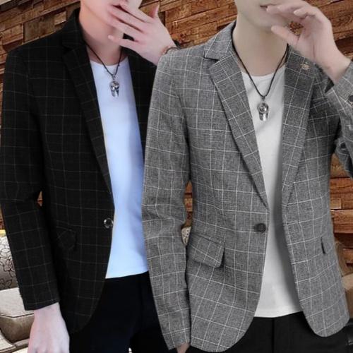 Jas Blazer Kotak-kotak / Jaz Kotak-kotak Pria / Jas Tartan / Jas Motif Kotak