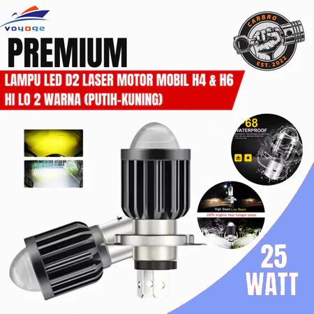 Lampu Led Laser H4 Lampu Led Utama Laser Hi Low Mxking klx crf cb Vixion dll Nard Part